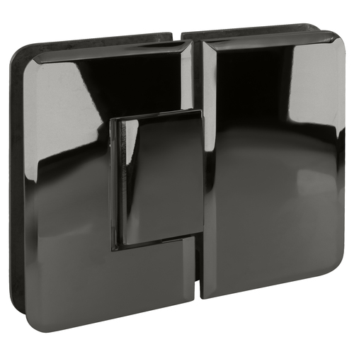 Gun Metal Pinnacle 180 Series 180 Degree Glass-to-Glass Standard Hinge