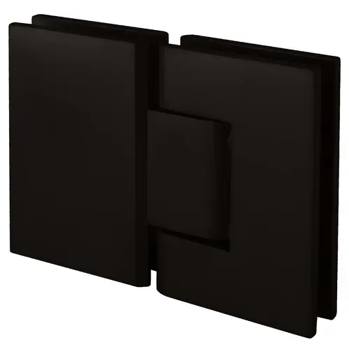 Oil Rub Bronze Junior Geneva 180 Series 180 Degree Glass-to-Glass Hinge