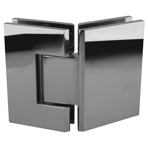 Polished Chrome Geneva 545 Series 135 Degree Glass-to-Glass Hinge