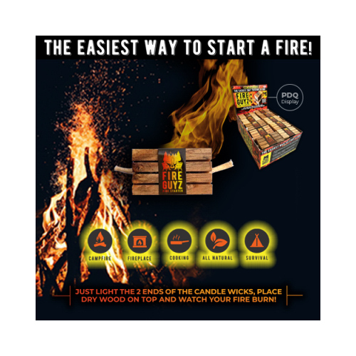 TWIN TIGER USA LLC FS20-XCP20 Prem Fire Starter - pack of 20