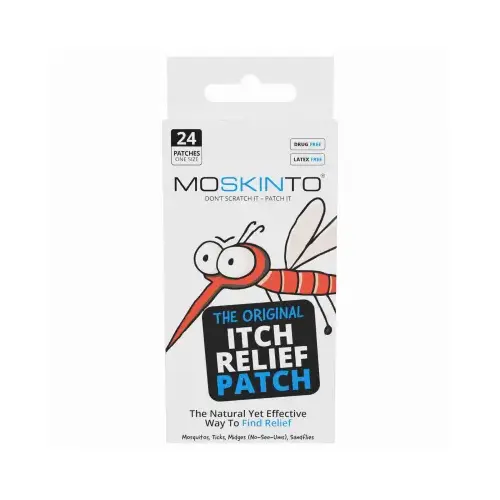 QRSKINUSA INC 10105-HB-US Itch-Relief Patches, Hanging Box, 24-Ct.