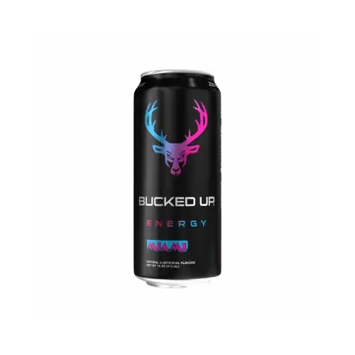 BUCKED UP 3002914-XCP12 Miami Energy Drink - pack of 12