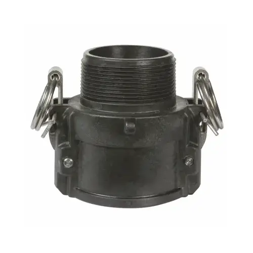 MI CONVEYANCE SOLUTIONS 49030515 Part B Female Polypropylene Cam & Groove Coupling, 1-1/2 In.