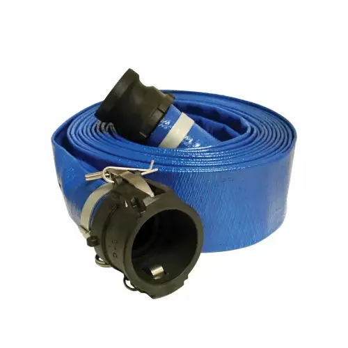 Flexible PVC Hose, 1-1/2 In. x 25 Ft.