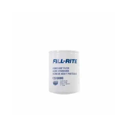 Fill-Rite F2510HM0 Fuel Transfer 10 Micron Hydrosorb Water-Detecting Filter, 1 In. - 12 UNF, 25 GPM