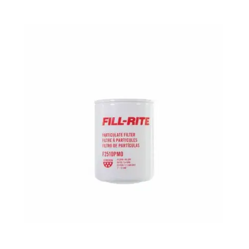 Fill-Rite F2510PM0 Fuel Transfer 10 Micron Particulate Filter, 1 In. - 12 UNF, 25 GPM