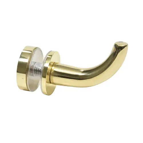 Polished Brass Designer Robe Hook