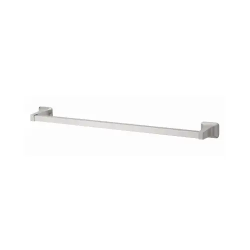 Towel Bar, White, 18-In.