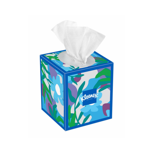 Facial Tissue, 2-Ply, Assorted Colors, 70-Ct.