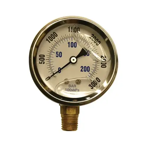 Pressure Gauge 3000 psi