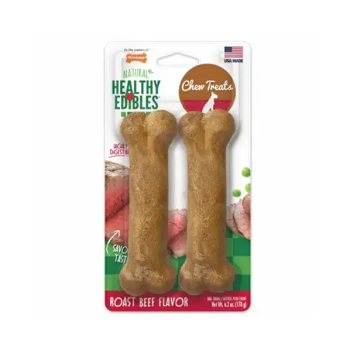 Roast Beef With Vitamins Dog Bone, 2-Ct.