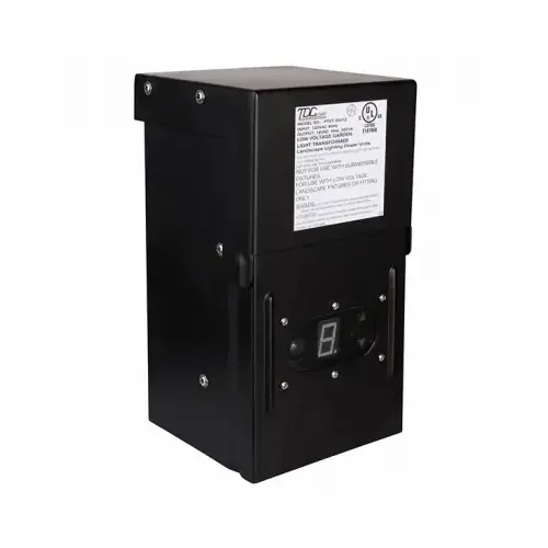 FUSION PRODUCTS LTD. 29194 Low-Voltage Stake Light Transformer & Timer, 300 Watt