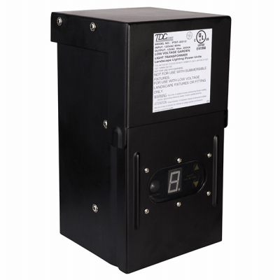 FUSION PRODUCTS LTD. 29194 Low-Voltage Stake Light Transformer & Timer, 300 Watt