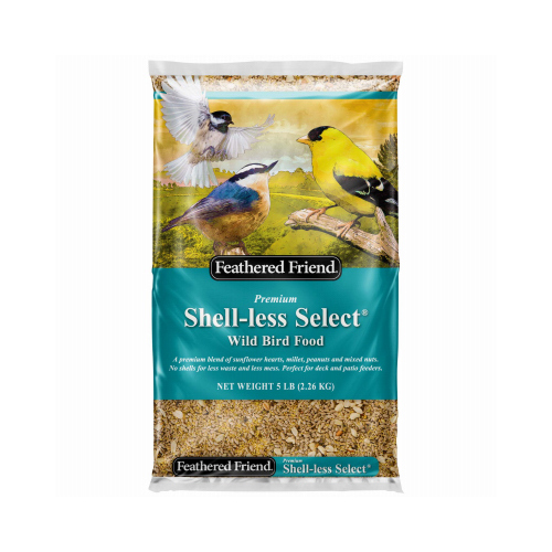 Shell-less Select Wild Bird Food, 5-Lb. Bag