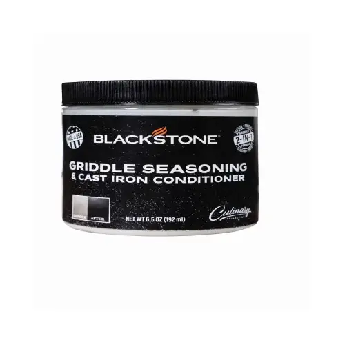 Blackstone 4125 Griddle Seasoning and Conditioner 6.5 oz Black