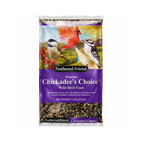 Feathered Friend 14171 Chickadee's Choice Wild Bird Food, 4-Lb. Bag