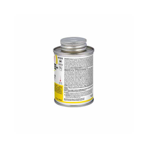 Flowguard Gold CPVC Yellow Pipe Cement, 4 oz.