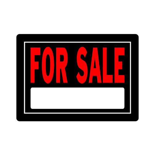 Sign English Black For Sale 10" H X 14" W