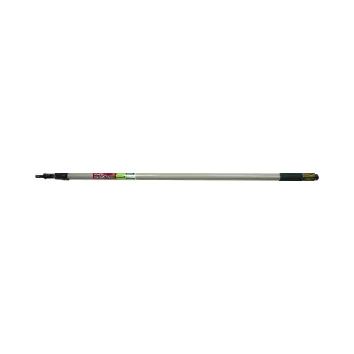 Wooster R091 Extension Pole Sherlock Telescoping 4-8 ft. L X 1" D Aluminum Black/White Black/White