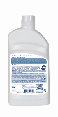 Bona WP500359001 Floor Polish, 36 oz, Liquid, Slight Sweet, White