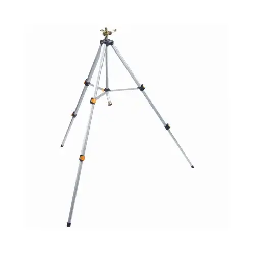 Tripod Impulse Sprinkler, Metal, Covers 5,800-Sq. Ft.