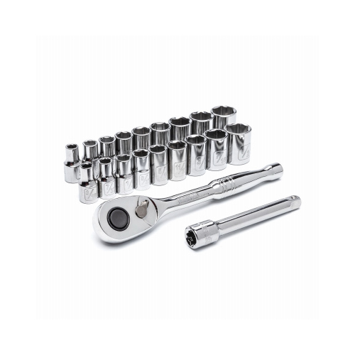 MM 20PC 1/4" Socket Set