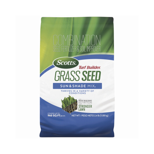 Turf Builder Grass Seed, 3 lb Bag Blue/Bluish Gray