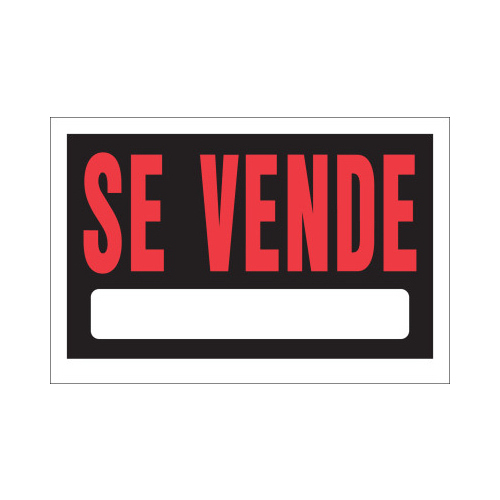 For Sale Spanish Sign, 8 x 12-In.