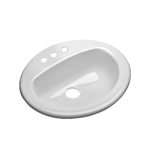 Mansfield 237-4 Bathroom Sink MS Vitreous China