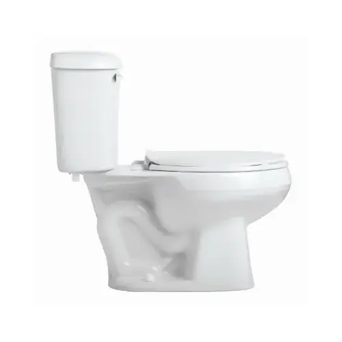 Pro-Fit 2-128 White Elongated Bowl 1.28 GPF Complete Toilet