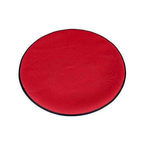 SIMPLE LIVING SOLUTIONS LLC 231035 Christmas Tree Mat, Red Rubber, Indoor/Outdoor, 35 x 35-In.