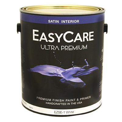 TRUE VALUE MFG COMPANY EZSE1-GL Ultra Premium Interior Latex Paint & Primer, Off White Flat, 1-Gallon