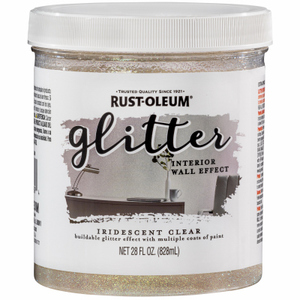 One Paint Three Projects with Rust-Oleum Glitter Paint - The Kingston Home