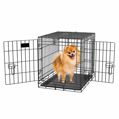 MIDWEST METAL PRODUCTS CO INC PE-824DD Dog Training Crate, 2 Doors, 24-In.