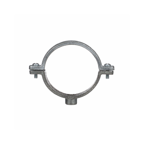 Split Ring Pipe Tubing Hanger, Galvanized, 2-In.