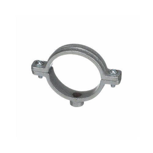 Split Ring Pipe Tubing Hanger, Galvanized, 1-1/2-In.