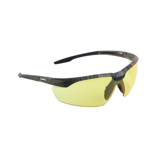 Yellow Camo Safety Glasses