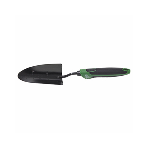 Garden Trowel, Black Carbon Steel Blade, Ergo Handle