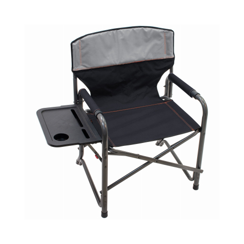 Rio Brands GRDR400-431PK3 Director's Chair, Gray, Holds 400-Lbs., XXL