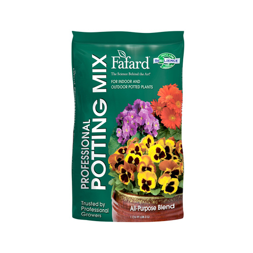 SUN GRO HORTICULTURE 6700104 Fafard Potting Mix, 1 cuft Coverage Area