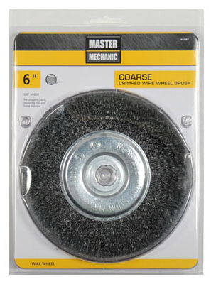 Disston 842867 6-Inch Coarse Crimped Wire Wheel