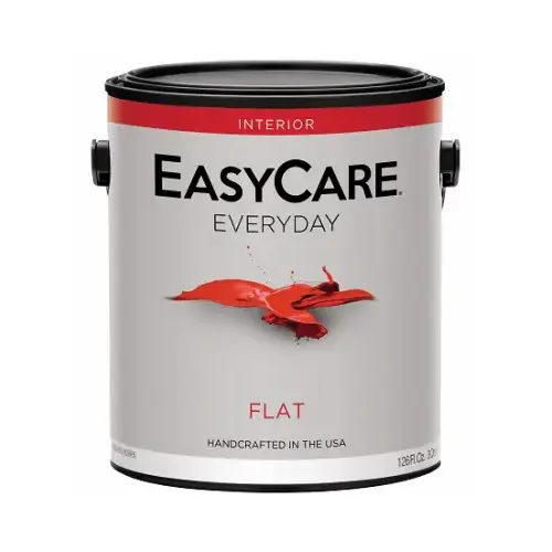 Everyday Interior Latex Paint, Neutral Base Flat, 1 Gallon