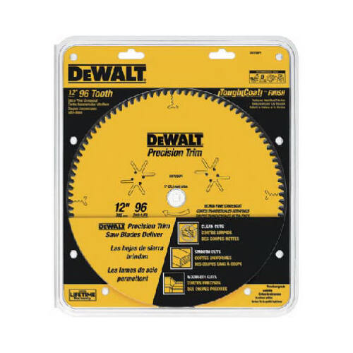 DEWALT DWA112100 Circular Saw Blade 12" D X 1" Carbide Tipped 100 teeth