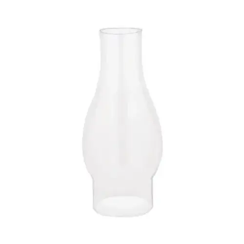 Chimney, Classic, Glass, Clear - pack of 6