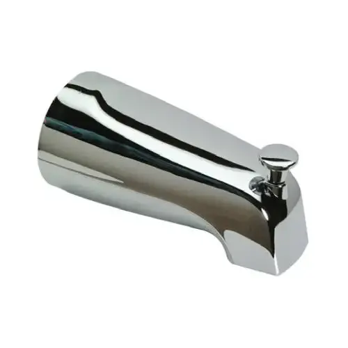 Chrome Tub Diverter Spout