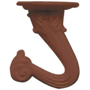Panacea Brass Steel 1-1/2 in. H Sturdy Swag Hook 2 pk