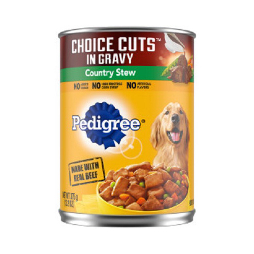 Pedigree 01508 Choice Cuts Canned Dog Food, Country Stew, 13.2-oz. Can