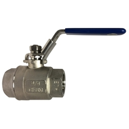 949163 Ball Valve, 1/2 in Connection, FPT, 1000 psi Pressure