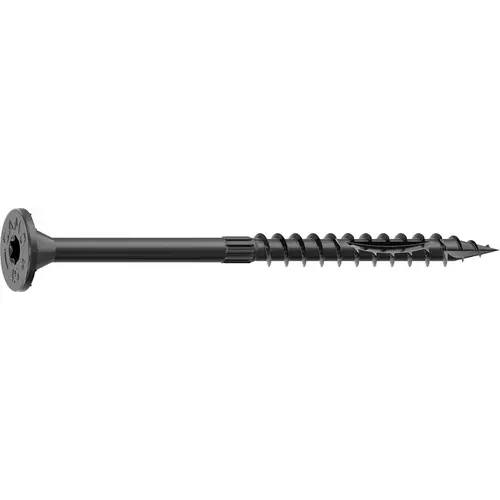 Structural Screw, 5/16 in Thread, 4-1/2 in L, Flat Head, Star Drive, Sharp Point, PROTECH Ultra 4 Coated - pack of 10