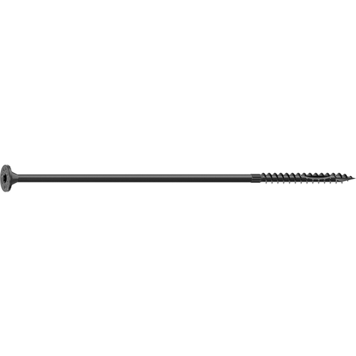 Camo 0366279 Structural Screw, 5/16 in Thread, 10 in L, Flat Head, Star Drive, Sharp Point, PROTECH Ultra 4 Coated, 250